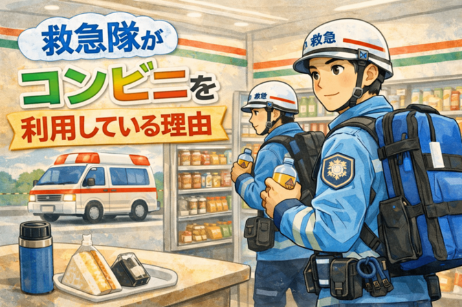 No.１８　救急隊がコンビニを利用している理由