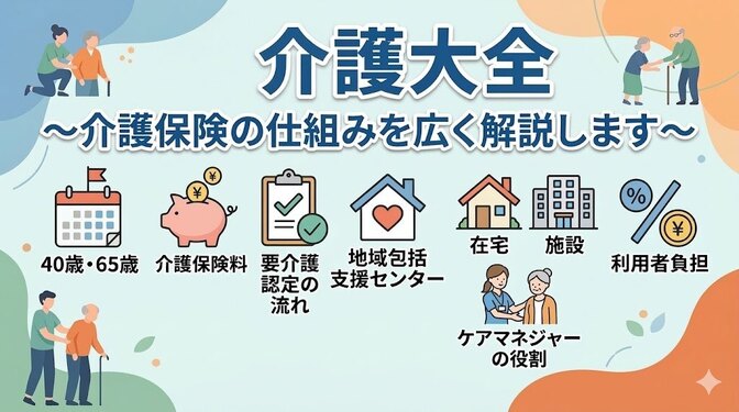 介護大全　〜介護保険の仕組みを広く解説します〜
