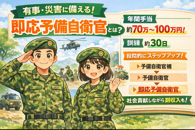 【③意外と知られていない「即応予備自衛官制度と手当」】