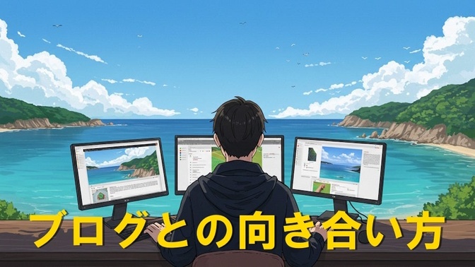 ブログとの向き合い方
