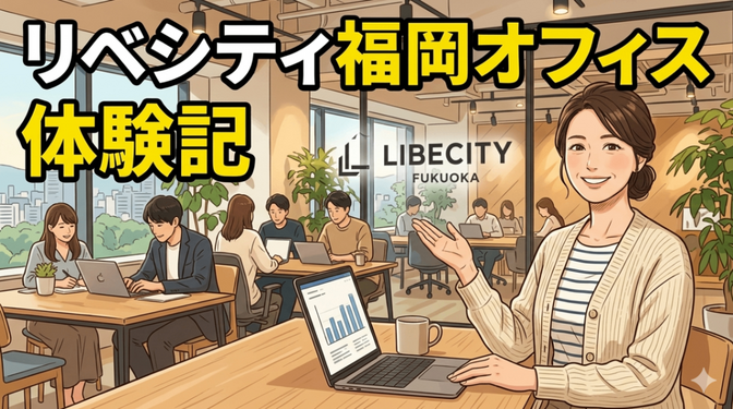 私のリベシティ福岡オフィス訪問記「人に会いや！」という学長の言葉に背中を押され勇気を出して０→1に