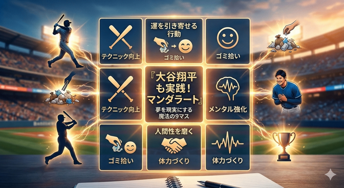 たった9マスで人生は変わる。複雑な夢を『具体的アクション』に分解する3つのステップ