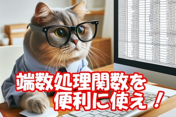 【便利】スプレットシートの端数処理関数(ROUNDなど)を使いこなせ！(中・上級者向け)