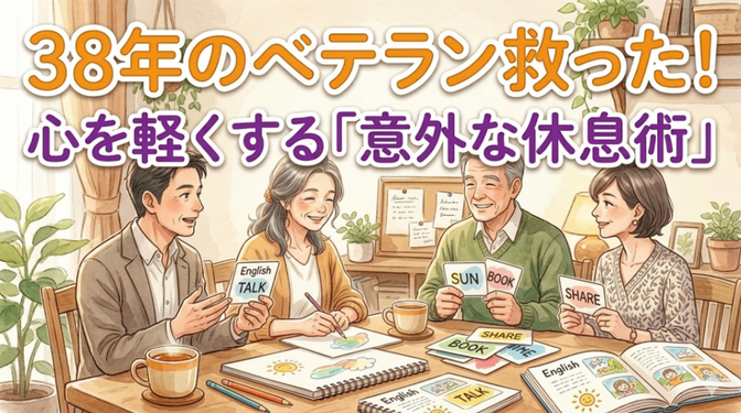 38年間の教員生活を支えた「意外な休息術」：燃え尽き症候群を乗り越えるためのヒント