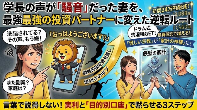 「ライオン先生の声うるさい」 そう言われた僕が家族ブロックを突破した話🦁