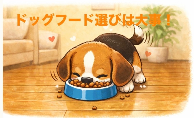 愛犬のためのドッグフードの選び方🐶