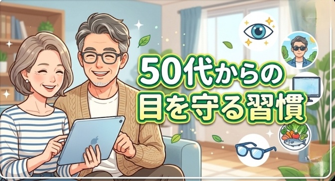 50代からの目を守る習慣