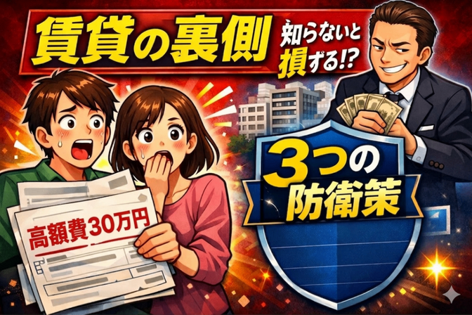 【賃貸の裏側】知らないと損をする？ 不動産会社の仕組みと「だまされない」ための3つの防衛策