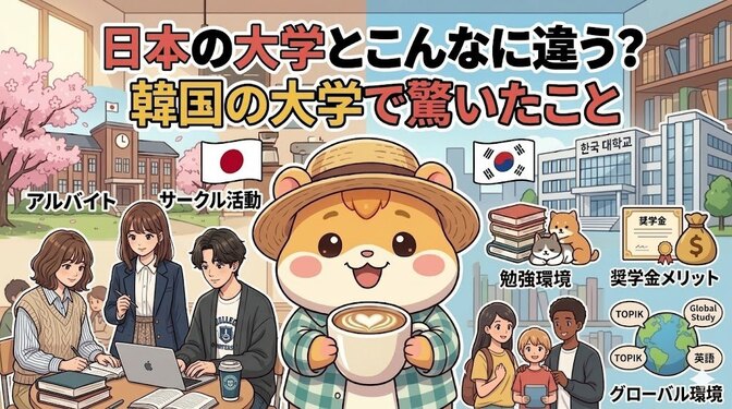 韓国の大学に進学して感じた3つのメリット｜日本の大学との違いから見えたこと