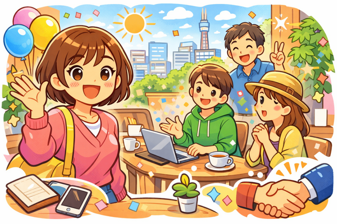 「人に会いや」の意味を痛感！オフ会に行ってみよう！