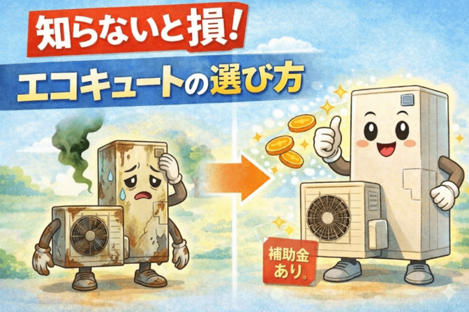 知らないと損！プロが教えるエコキュートの選び方