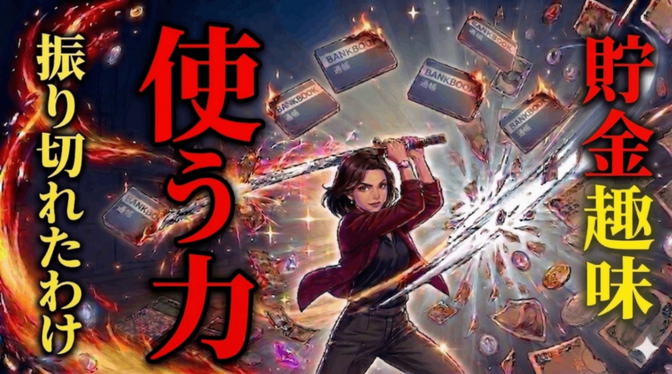 お金を使うことが出来なかった私が、どのようにして使う力に振り切れたのか