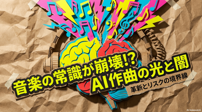 【大まかに知っておこう】AI作曲のメリット・デメリットについて