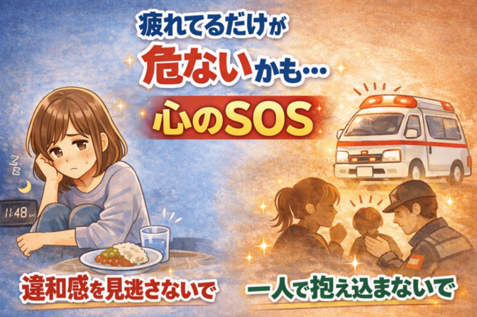 No. 21 見逃さないで。「いつもと違う」は心のSOSかもしれません！