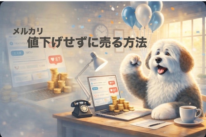 メルカリ販売｜値下げせずに売る方法