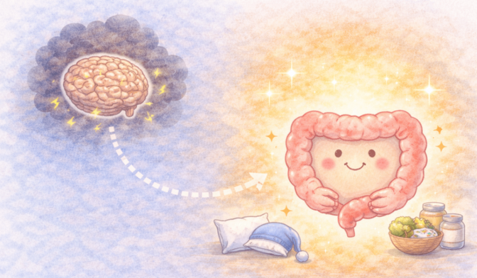 考えすぎて動けない人へ。脳を休ませる“おなか思考”という選択