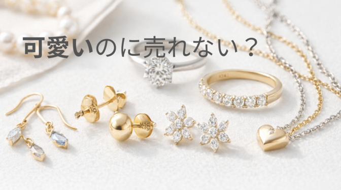 初心者がやりがち…売れないアクセサリーの見分け方