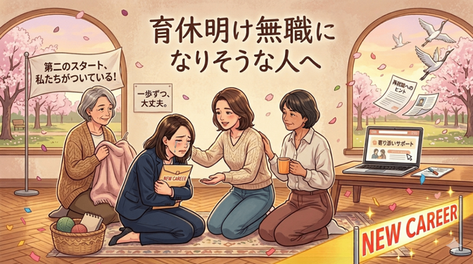 育休明け0から始める転職生活【ワーママ】