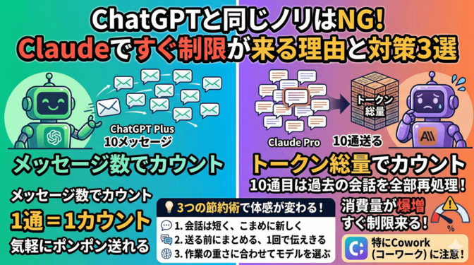 ChatGPTユーザーがClaudeで損しないための使い方ガイド