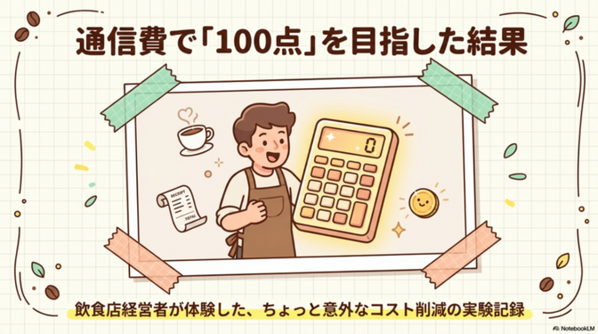 通信費であえて100点を目指して挑戦した結果