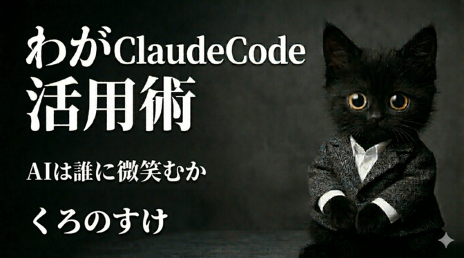 わがClaude Code活用術 ── AIは誰に微笑むか