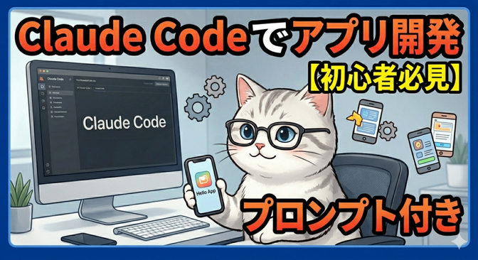 【初心者向け】Claude Codeでアプリを作ってみよう【プロンプトと事例付き】