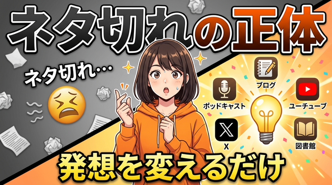 【AI×コンテンツ】1つのネタから5媒体に展開する方法 ─ 作業量1.5倍で露出5倍