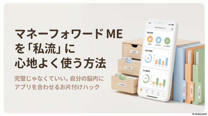 マネーフォワード ME を私流に快適に使うまでの試行錯誤レビュー