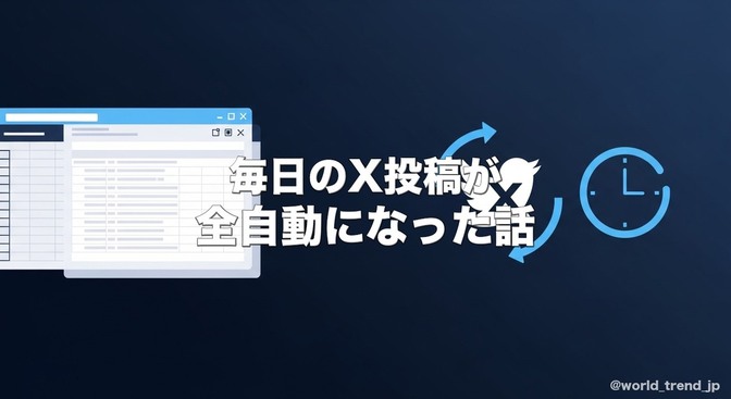 プログラミング経験ゼロ。Claude Codeに頼んだら毎日のX投稿が全自動になった話