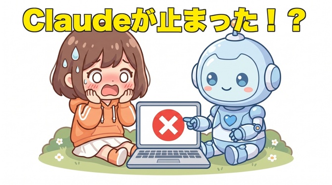 Claudeが突然止まる理由と対策｜使用量制限まるわかりガイド