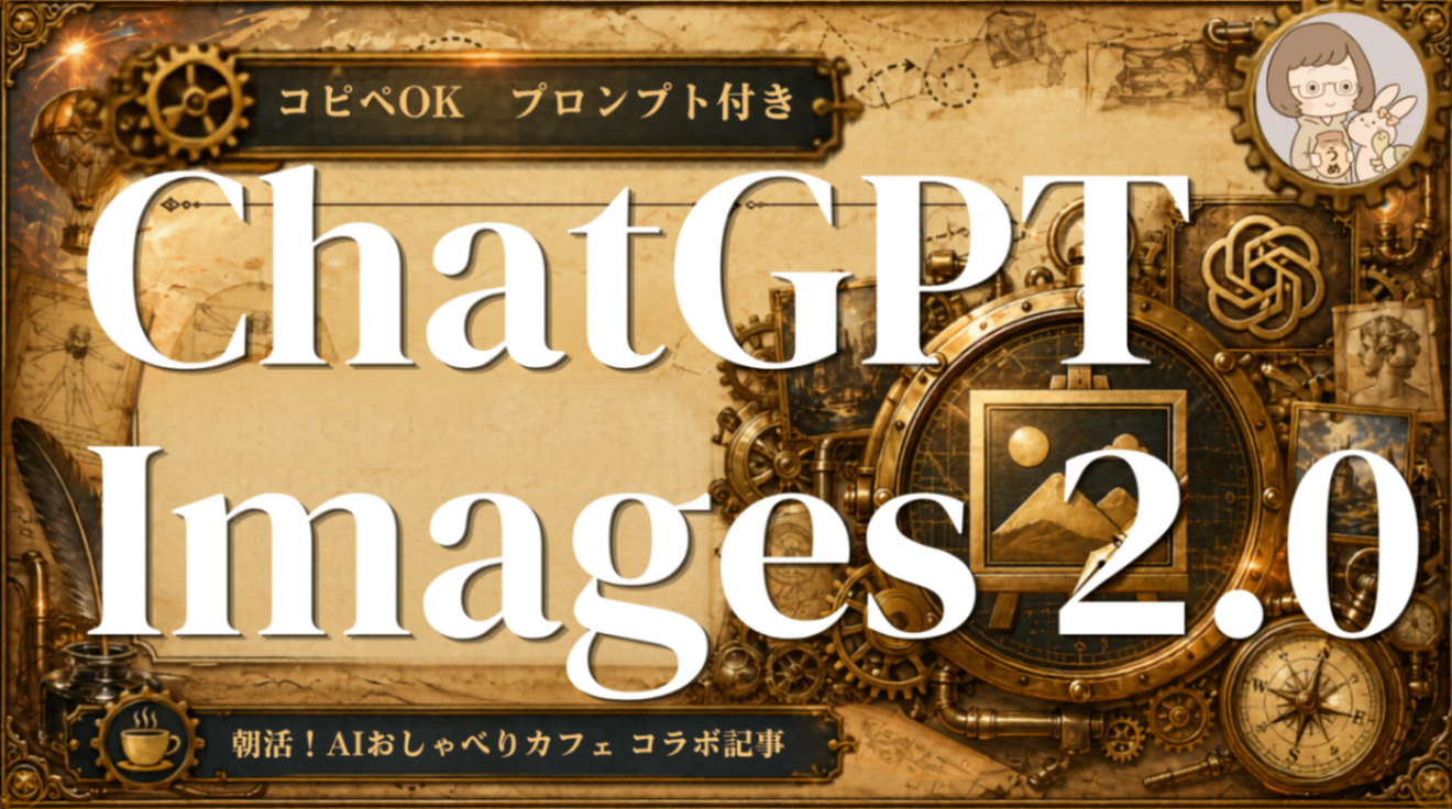 【保存版】ChatGPT Images 2.0 完全ガイド