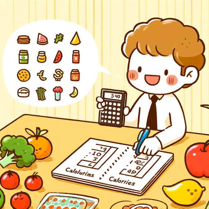 【ダイエッターさん必見！】超簡単！カロリー計算方法