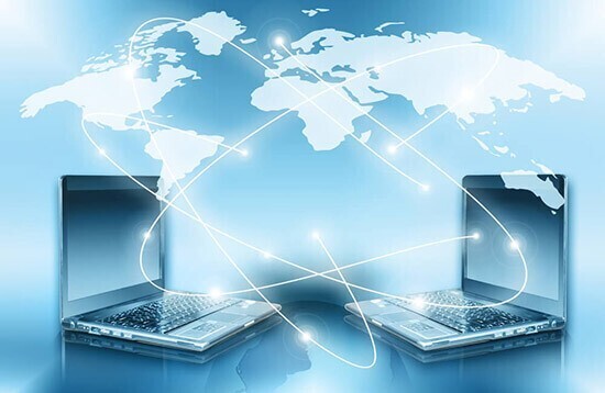 光回線インターネットの中継器がある場合の構成