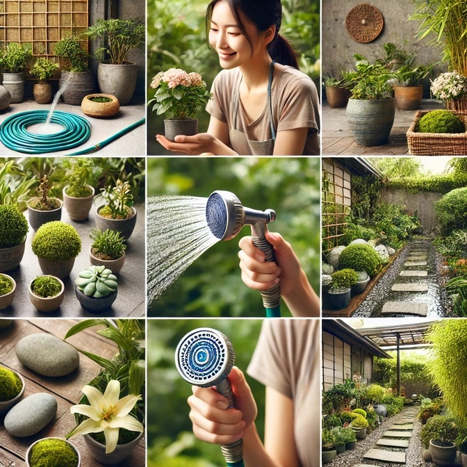 瞑想の代わりにプランターに水をあげよう
