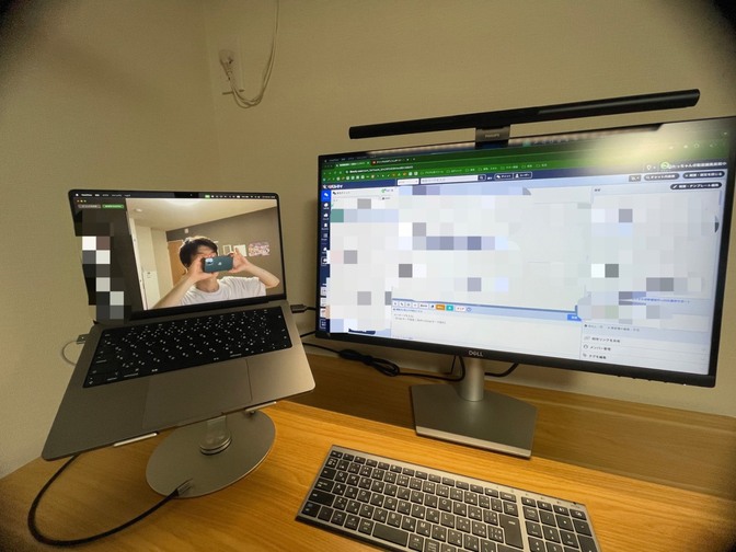 【ライト不要】パソコンでリベの画面を開くだけでビデオ通話の顔色がパッと明るく！