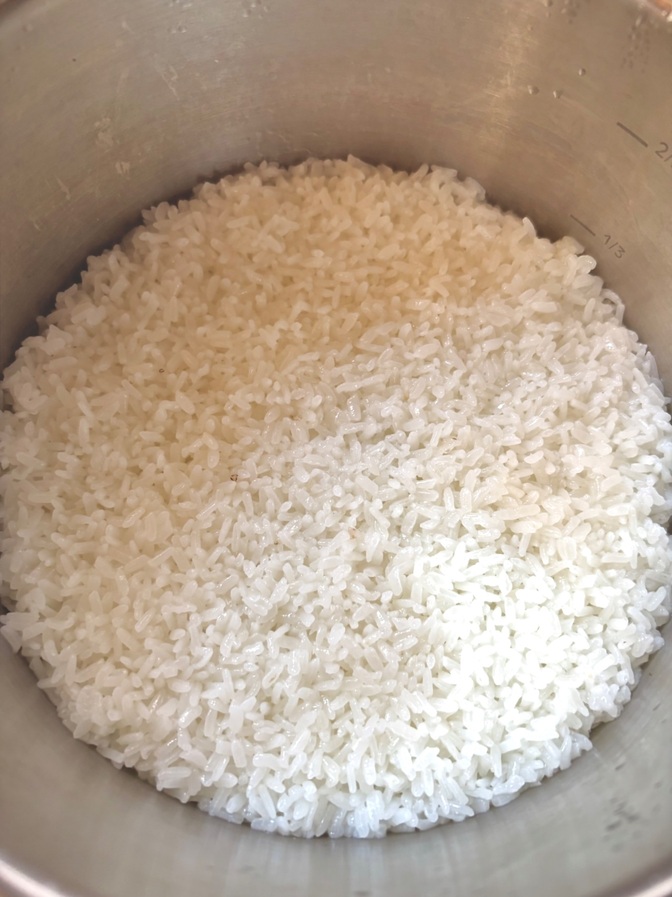 圧力鍋でご飯を炊こう！