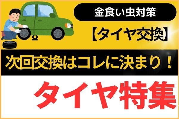 【タイヤ交換】次回交換時はコレに決まり！