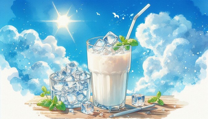 美味しすぎて　また飲みたくなる。簡単ラッシーの作り方！