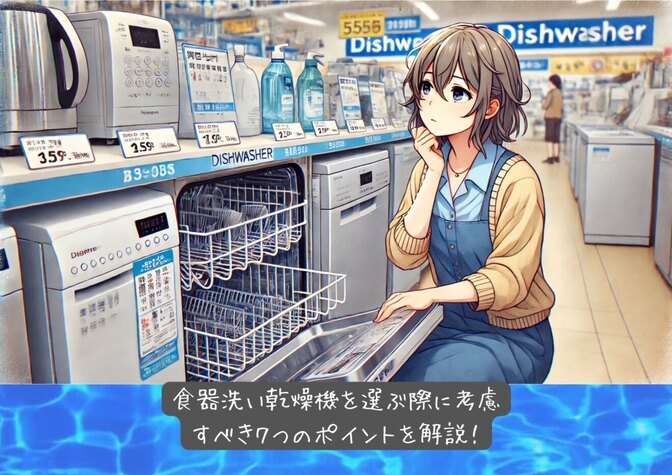 家電の選び方シリーズ【食器洗い乾燥機編】