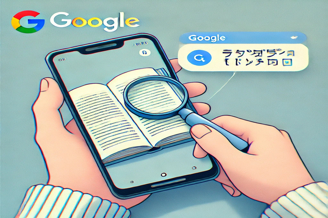 画像の文字をスマートにコピー！Googleレンズを活用