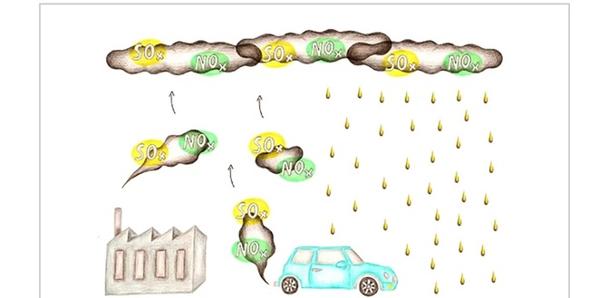【雨】酸性雨！髪の毛がハゲる！？