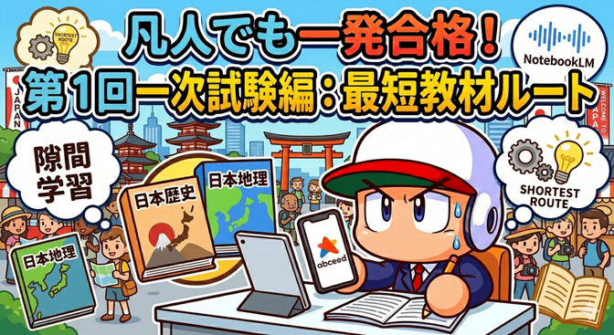 【全国通訳案内士への道】一次試験編：凡人が一発合格をもぎ取るための勉強方法