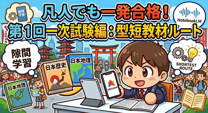 【全国通訳案内士への道】一次試験編：凡人が一発合格をもぎ取るための勉強方法