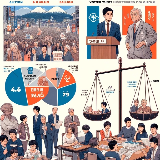 若者は、選挙で政治変をえられない