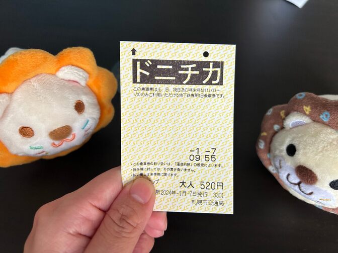 土日祝日の札幌観光は、ドニチカキップを使おう！