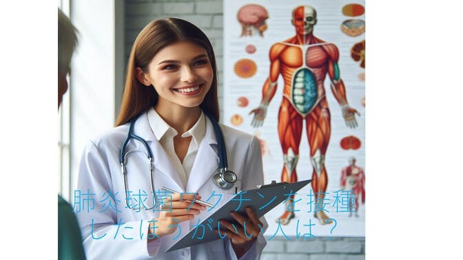 肺炎球菌ワクチンを接種したほうがいい人は？内科医が肺炎球菌について紹介します