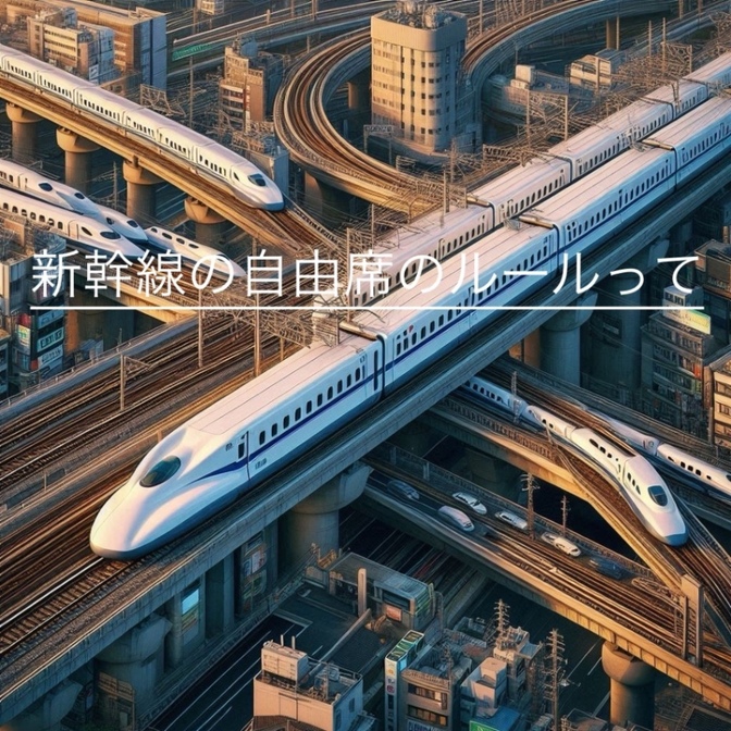 初めて新幹線の自由席を利用して疑問に思った事