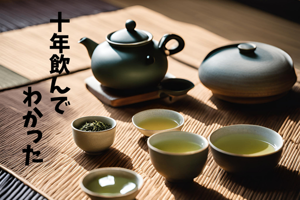 『健康資産』10年以上お茶を飲み続けて、わかったこと✨️