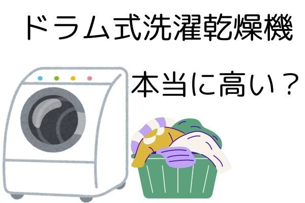 愛してやまないドラム式洗濯乾燥機　～高い？いえいえ、私は買いだと思う！～