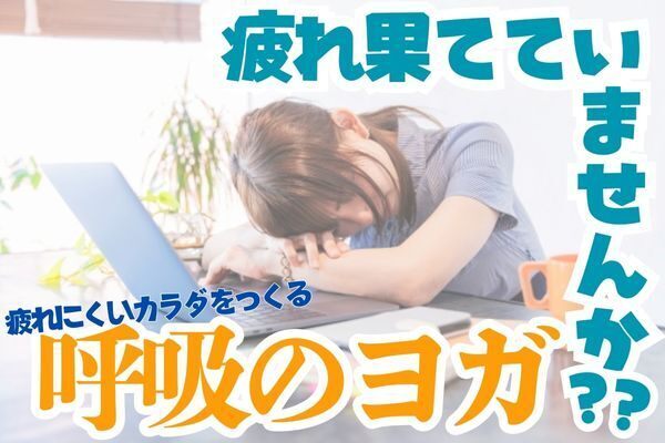 今すぐできる『呼吸のヨガ』であなたのカラダを元気に！【日常に活かすヨガシリーズ】